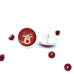 Rentier Ohrringe - Geschenk im Adventskalender
