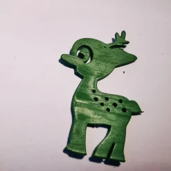 Rentier-Geschenkanhänger – Festliche 3D-Dekoration