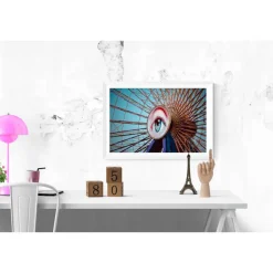 Riesenrad, ein originelles Poster und Geschenk für junge Leute, Größe 30 x 45 cm