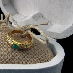 RINGBOX aus HOLZ Herz Ringkissen mit GRAVUR Hochzeit Schatulle Ringkästchen in weiß für Eheringe Holzbox Herzform Graviert Personalisiert