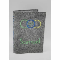 Ringe Gebetbuch Hülle Geschenk Kommunion Firmung Rosenkranz religiös personalisier