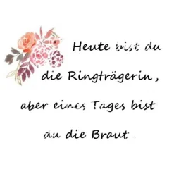 Ringträgerin Schlüsselanhänger silberfarbe Fassung 25mm