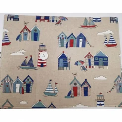 Rollmäppchen 28 Fächer Mäppchen Stifterolle Maritim blau Einschulung