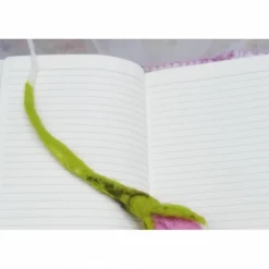 Romantische Buchhülle ink. Notizbuch Din A4