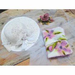 Romantische Buchhülle ink. Notizbuch Din A4