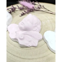 romantische Engelchen aus Raysin in weiß oder rosa