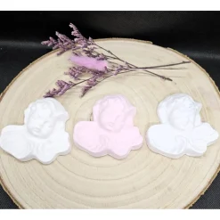 romantische Engelchen aus Raysin in weiß oder rosa