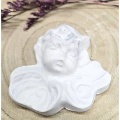 romantische Engelchen aus Raysin in weiß oder rosa