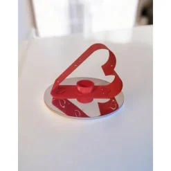 Romantischer Herz-Teelichthalter – 3D-gedrucktes Deko-Objekt