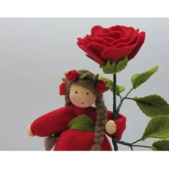 Rose - Blumenkind - Jahreszeitentisch - Waldorf Art- Art.Nr.SO34