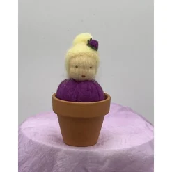 Rose lilat Mini - Blumenkind - Jahreszeitentisch - Sommer