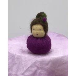 Rose lilat Mini - Blumenkind - Jahreszeitentisch - Sommer