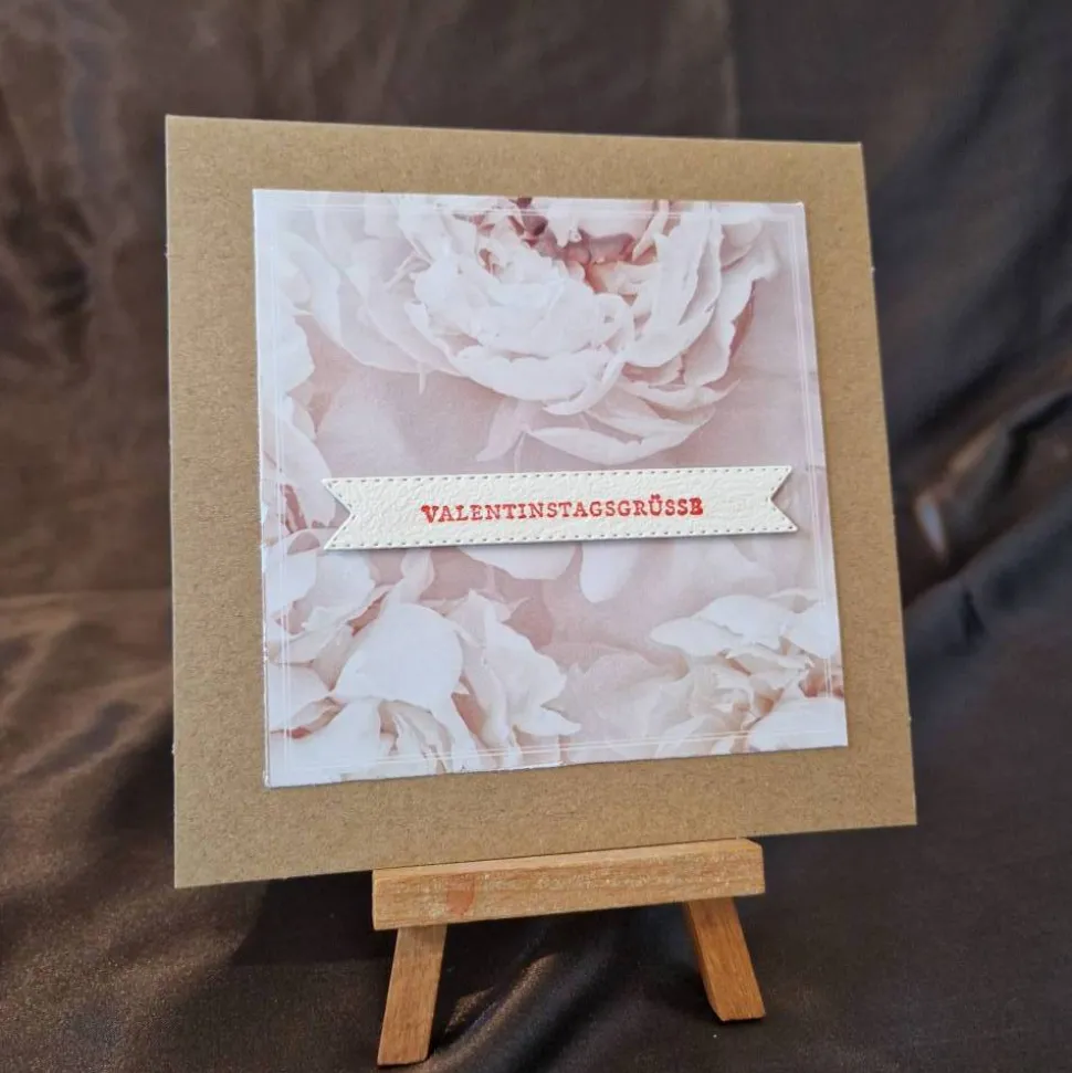 Rosen - Valentinstagskarte - Valentinsgrüße