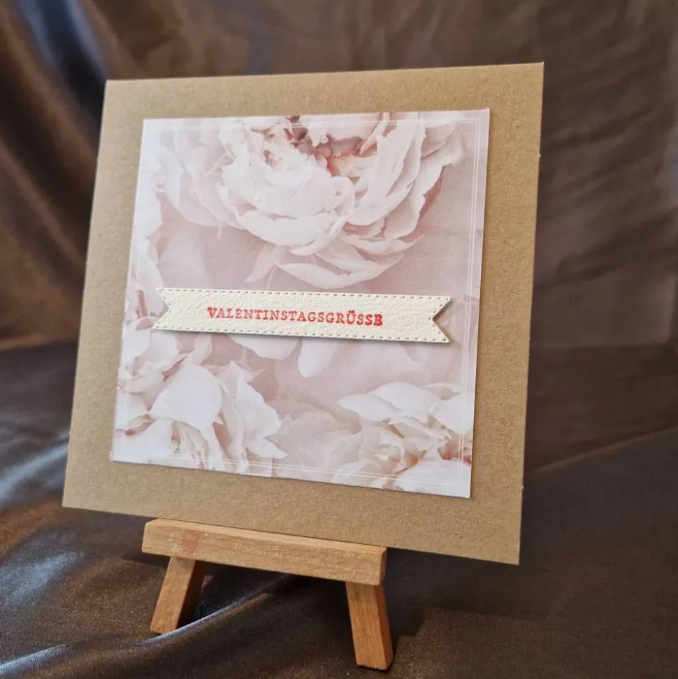 Rosen - Valentinstagskarte - Valentinsgrüße