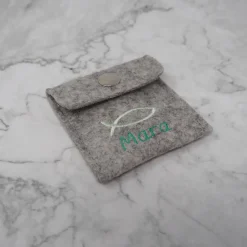 Rosenkranzdascherl Rosenkranztäschchen mit Namen