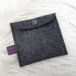 Rosenkranztasche Kreuz mit  Schmetterlinge und Name