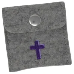 Rosenkranztäschchen Kommunion Firmung  Filz Wollfilz