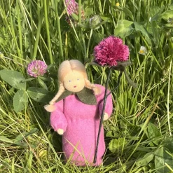 Rotklee/Wiesenklee-  Jahreszeitentisch - Blumenkind - Sommer