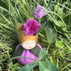 Rotklee/Wiesenklee Mini - Blumenkind - Jahreszeitentisch - Frühling