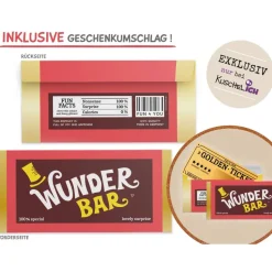 Rubbelkarte zum selbstbeschriften Golden Ticket Gutschein Rubbellos