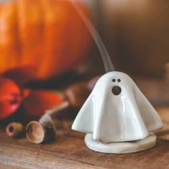 Räuchergespenst aus Keramik - Kleines Gespenst zum räuchern