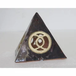 Räucherpyramide Pyramide Räuchermann Skulptur  Keramik