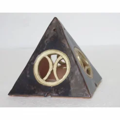 Räucherpyramide Pyramide Räuchermann Skulptur  Keramik