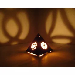 Räucherpyramide Pyramide Räuchermann Skulptur  Keramik