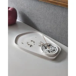 Räucherstäbchen-Set Profiplast 200 – Handgefertigtes Tablett & Halter, modernes Design, Möbel-Schutz