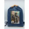 Rucksack mit echter Eichhörnchen-Fotografie, Unikat
