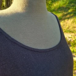 Rundhals Ausschnitt Wikinger Leinen Kleid, used look, Unterkleid, Mittelalter, stonewashed Leinen, Toraxacum