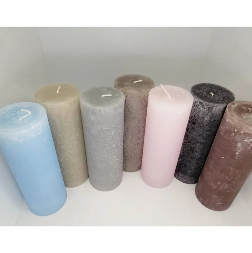 RUSTICA, VINTAGE-Look, SHABBY, Rustikal, Taufkerze, Blumen, floral, Mädchen, Kerze, keine Folie, Wachsbeschriftung, Farb