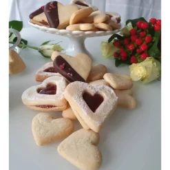 Sag es mit Herzen 350g (36Eur pro Kg) zu Valentinstag, Muttertag, Kekse und Plätzchen wie selbstgebacken von FeinLa