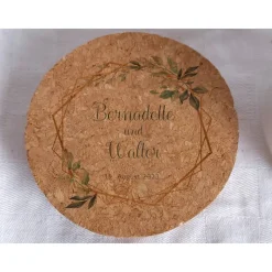 Sandzeremonie Glas mit Holzdeckel Hochzeitsbrauch Windlicht Design Bernadette