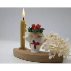 Santa Lucia - Stecker - Advent - Jahreszeitentisch - Geburtstagsring - Stecker - Weihnachten - Art. Nr. WI3