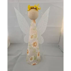 Saskia Blumenelfe Blumenfee Lichterengel LED und Timer