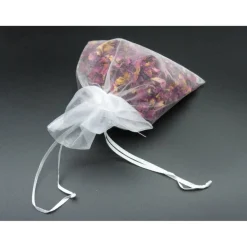 Satinkörbchen für Blumenkinder zum Rosenblätterstreuen Hochzeit