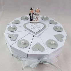 Schachteltorte Torte SILBERHOCHZEIT Geldgeschenk