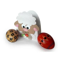 Schaf Mini-Osternest, kleine Geschenkbox als Mini-Osterkörbchen oder Mitbringsel zum Osterfest