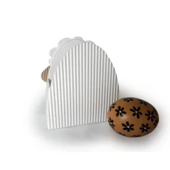 Schaf Mini-Osternest, kleine Geschenkbox als Mini-Osterkörbchen oder Mitbringsel zum Osterfest