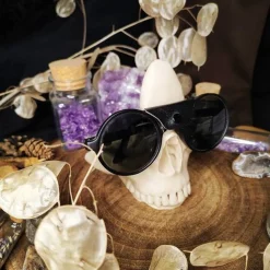 Schädel Brillenhalter Halloweendekoration