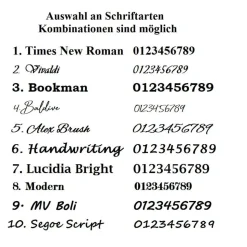 Schieferkreuz 30x20cm personalisiert – Gedenkkreuz mit individueller Gravur für Grab, Urnengrab & Baumgrab