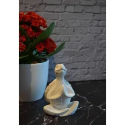 Schildkröte Yoga aus Gips