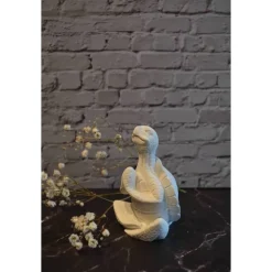 Schildkröte Yoga aus Gips