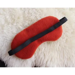 Schlafmaske, Schlafbrille Eule aus Fleece Augenbinde Frauen Kinder Augenmaske Reisemaske Männer