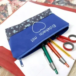 Schlampermäppchen "Erzieherin mit Herz", Federmäppchen, Stifte Mäppchen