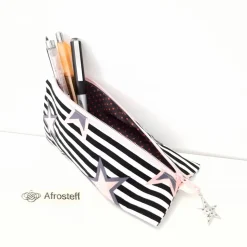 Schlampermäppchen mit Sterne Motiv, Federmäppchen