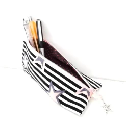 Schlampermäppchen mit Sterne Motiv, Federmäppchen