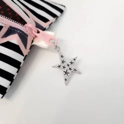 Schlampermäppchen mit Sterne Motiv, Federmäppchen