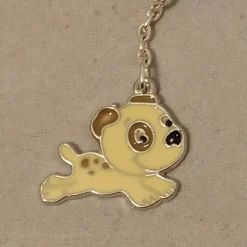 Schl.-Anhänger „Hund“ mit/ohne Namen personalisierbar